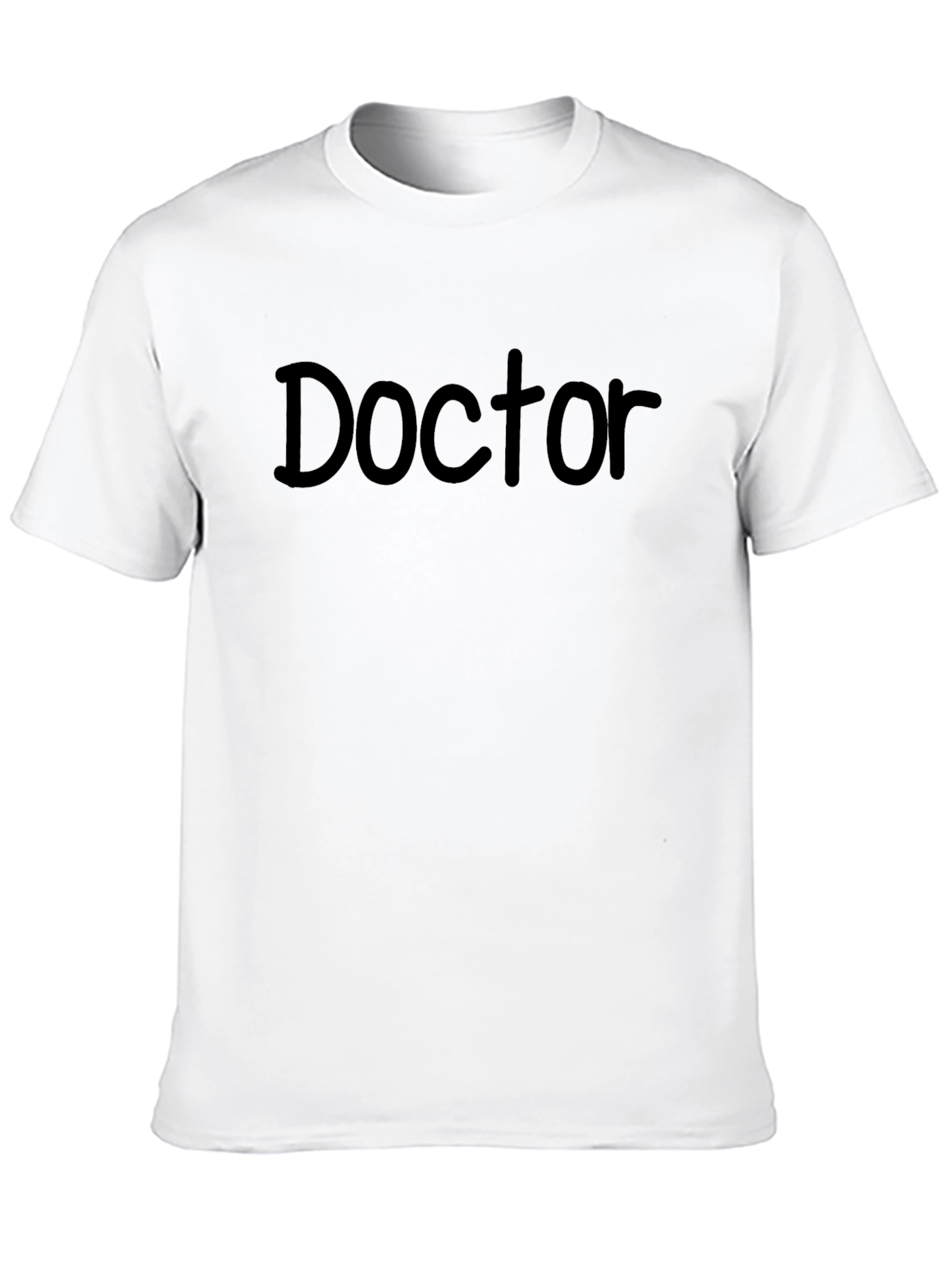 Doctor T-Shirt - Classic Black Cotton Tee