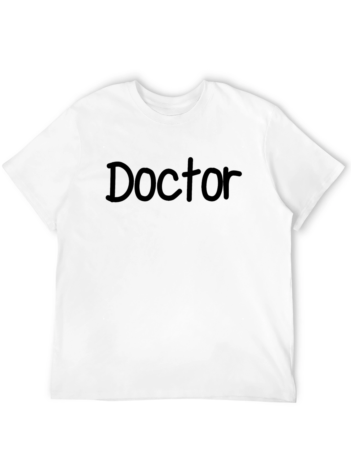 Doctor T-Shirt - Classic Black Cotton Tee