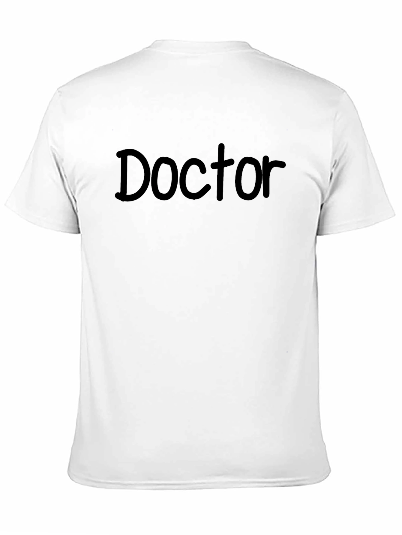 Doctor T-Shirt - Classic Black Cotton Tee