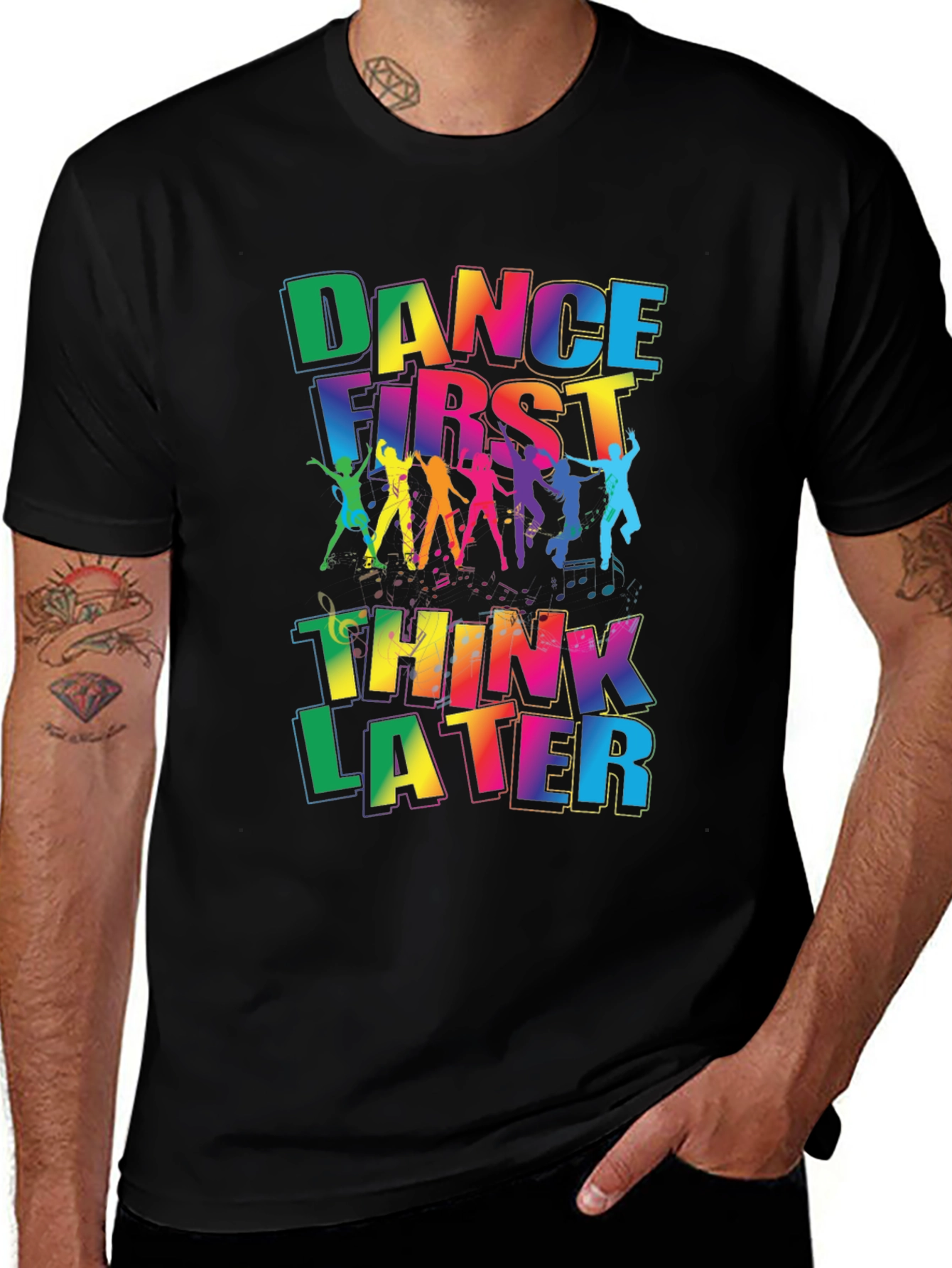 Dance First Think Later Graphic Tee
