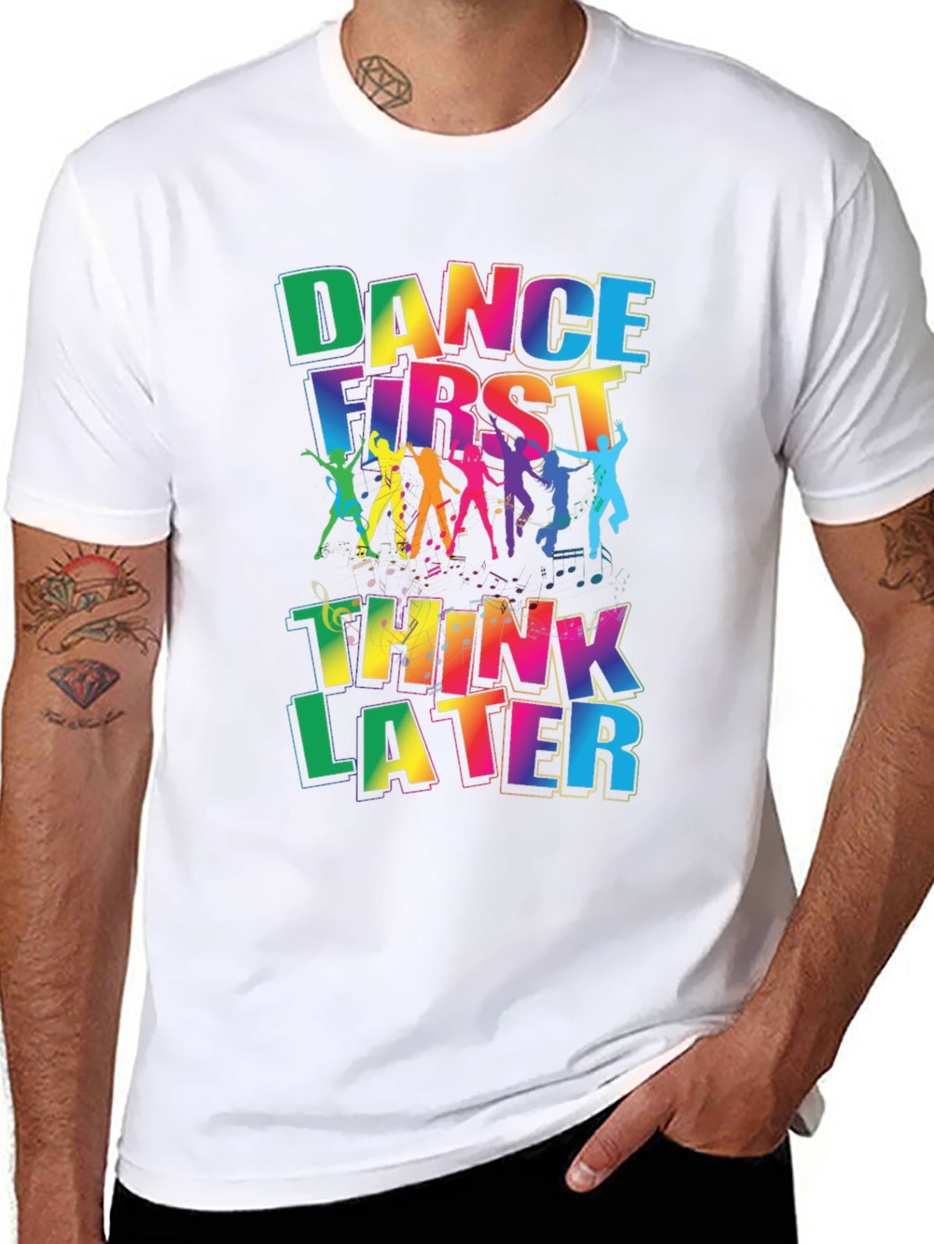 Dance First Think Later Graphic Tee