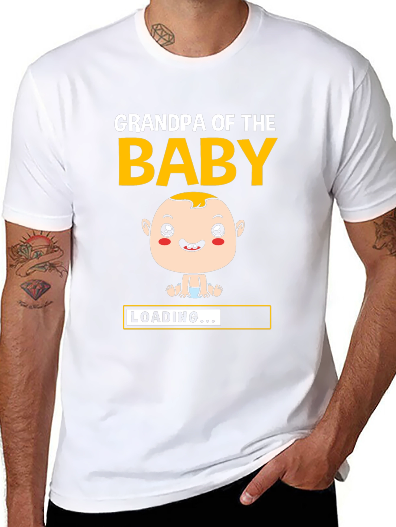 Grandpa of the Baby Loading T-Shirt