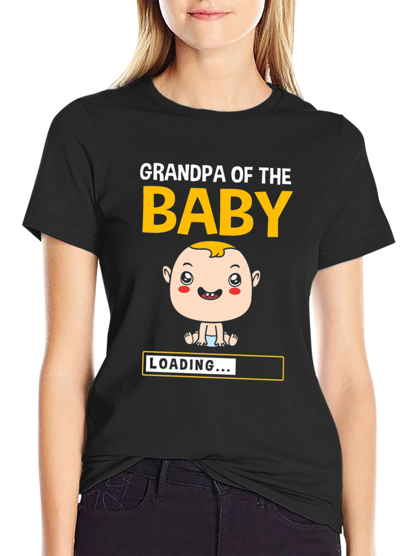 Grandpa of the Baby Loading T-Shirt