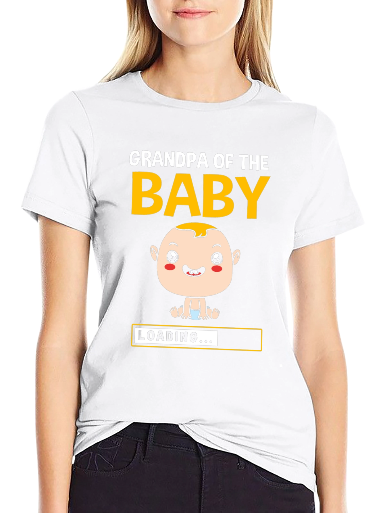 Grandpa of the Baby Loading T-Shirt