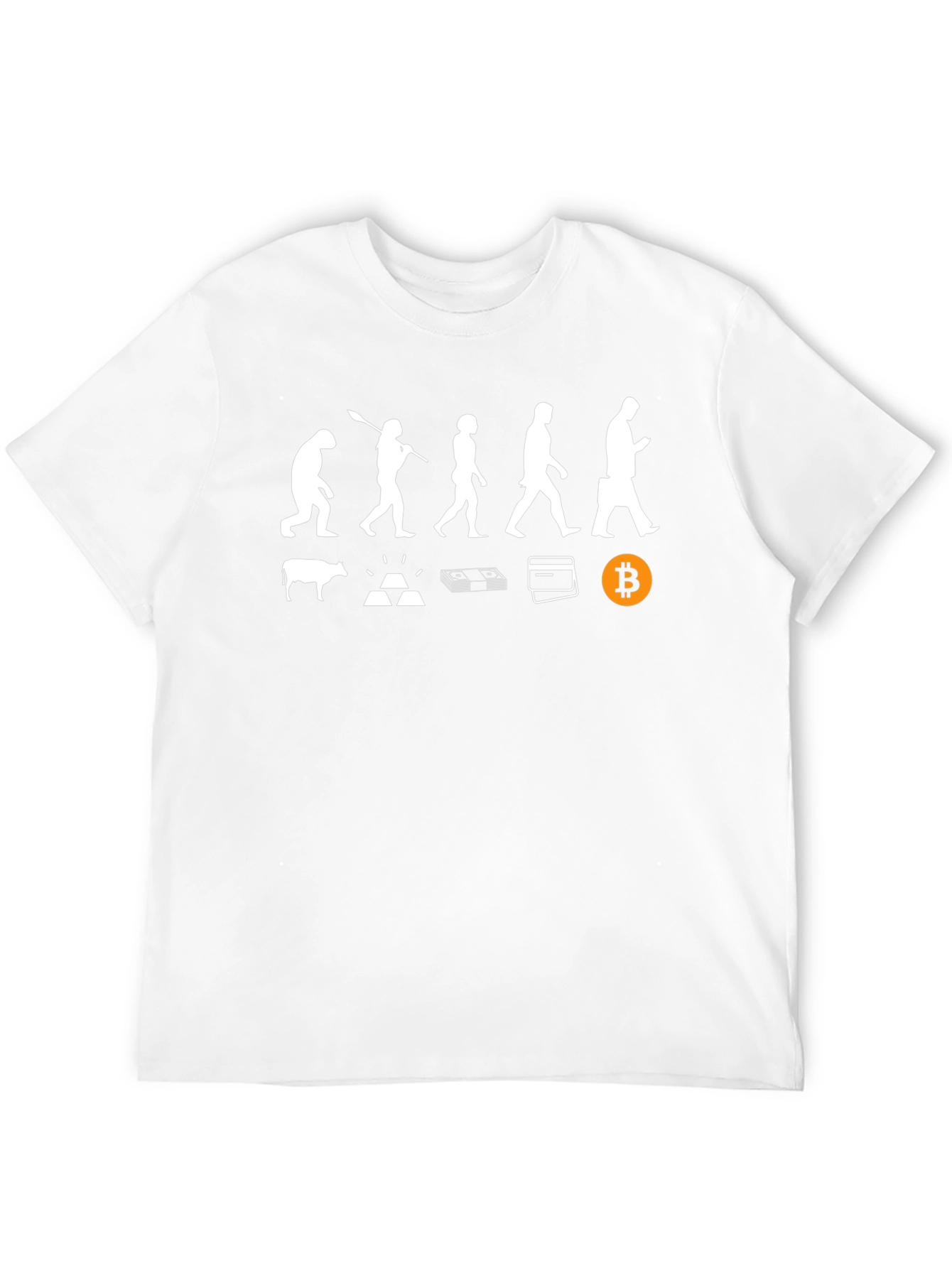 Bitcoin Evolution T-Shirt - Crypto Currency Tee