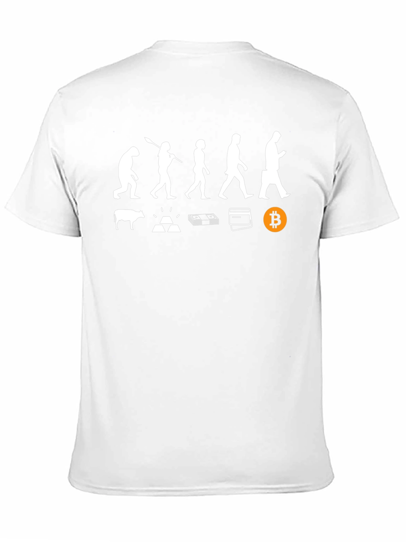 Bitcoin Evolution T-Shirt - Crypto Currency Tee