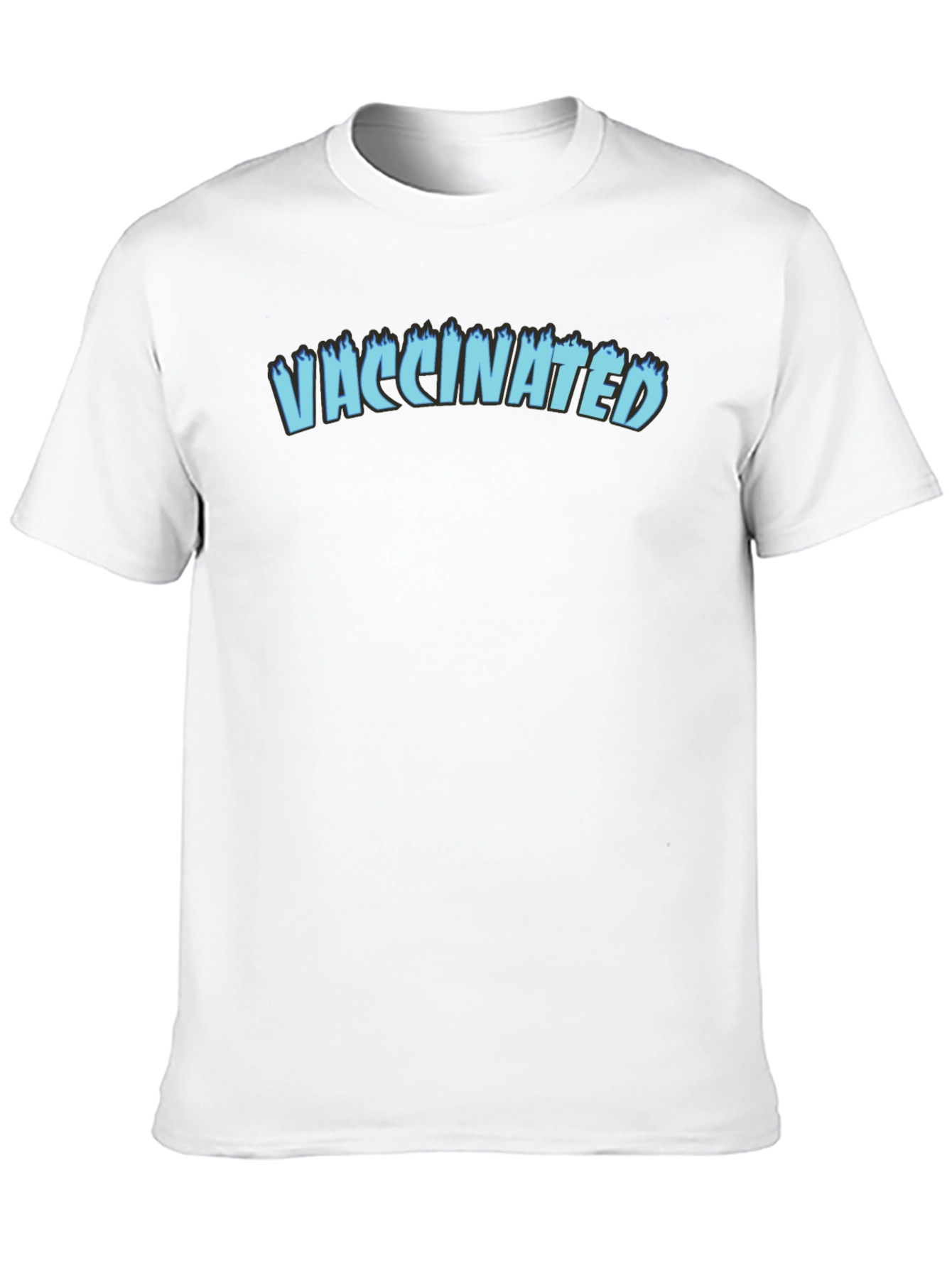 Vaccinated Graphic Tee - Cool & Casual T-Shirt