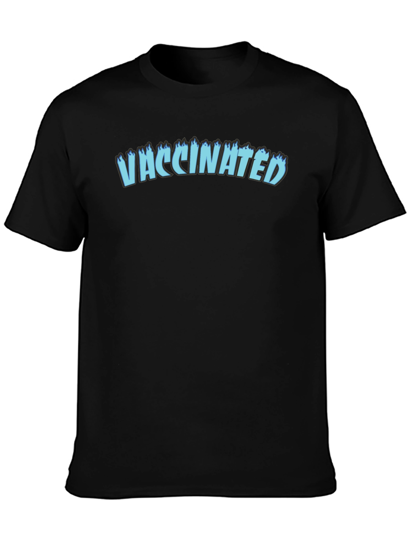 Vaccinated Graphic Tee - Cool & Casual T-Shirt