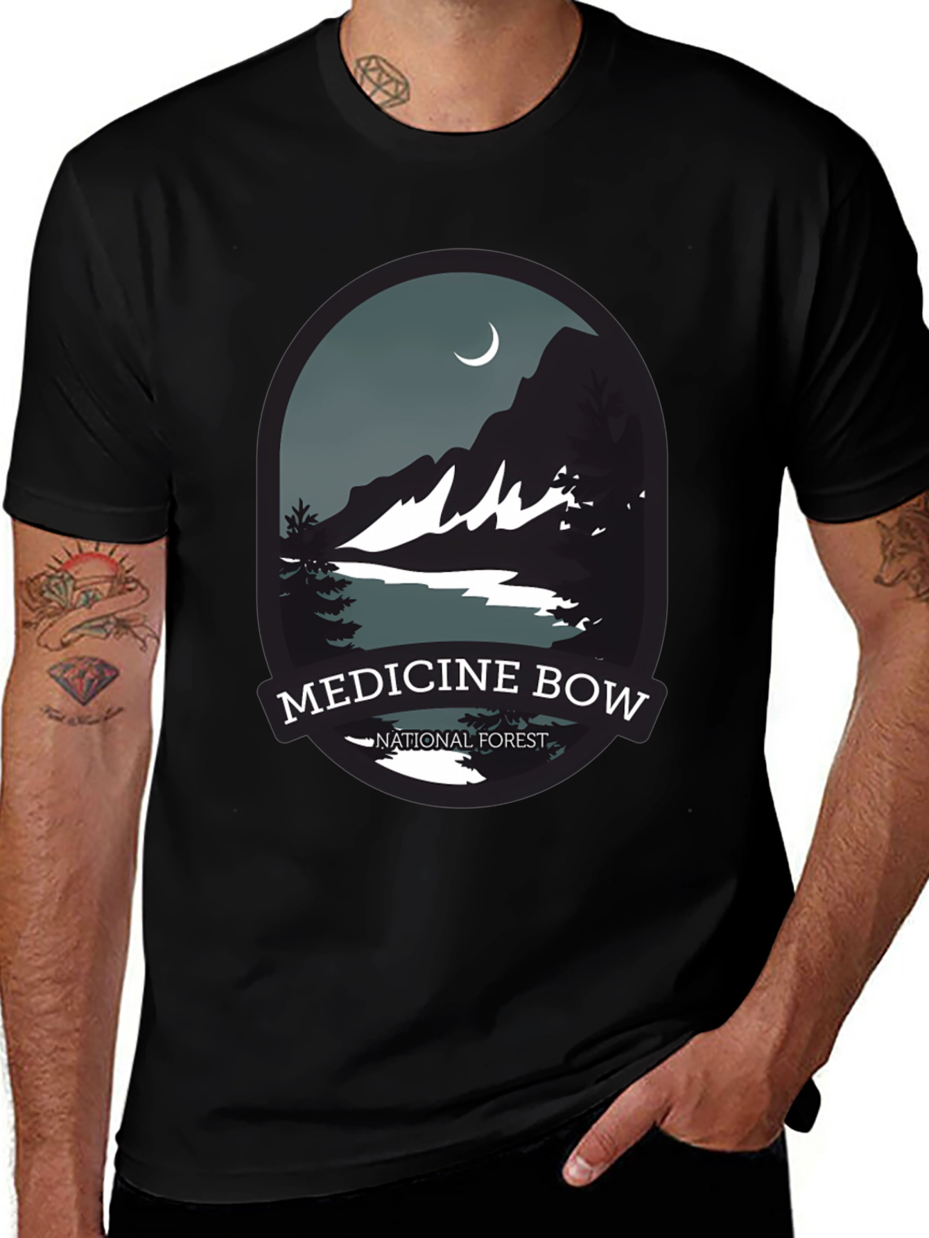 Medicine Bow National Forest Graphic Tee