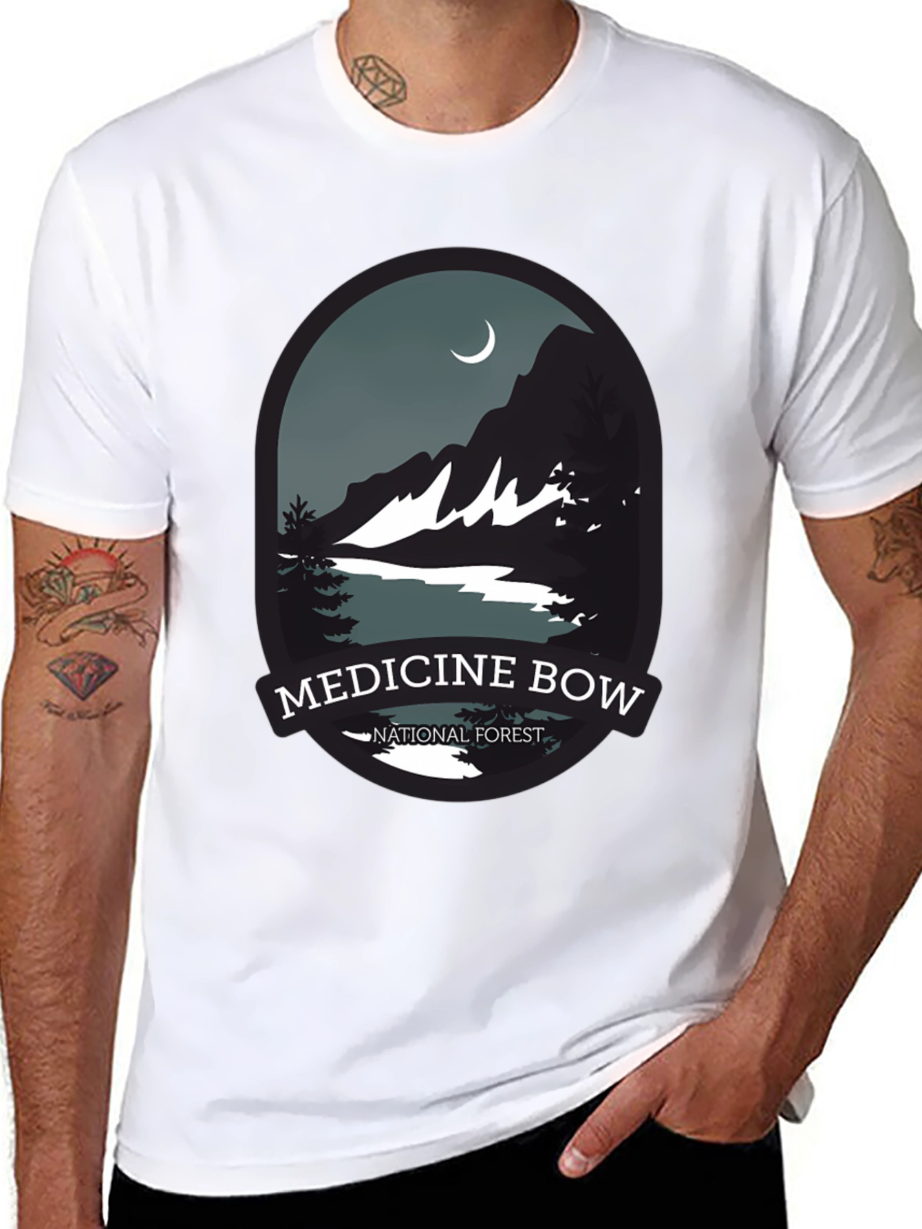 Medicine Bow National Forest Graphic Tee