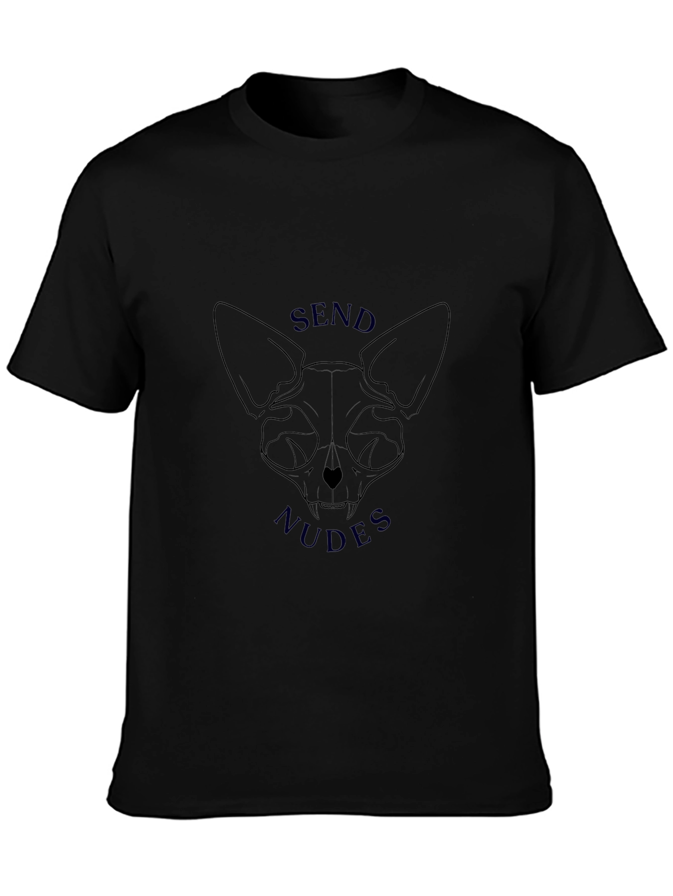 Send Nudes Sphinx Cat T-Shirt