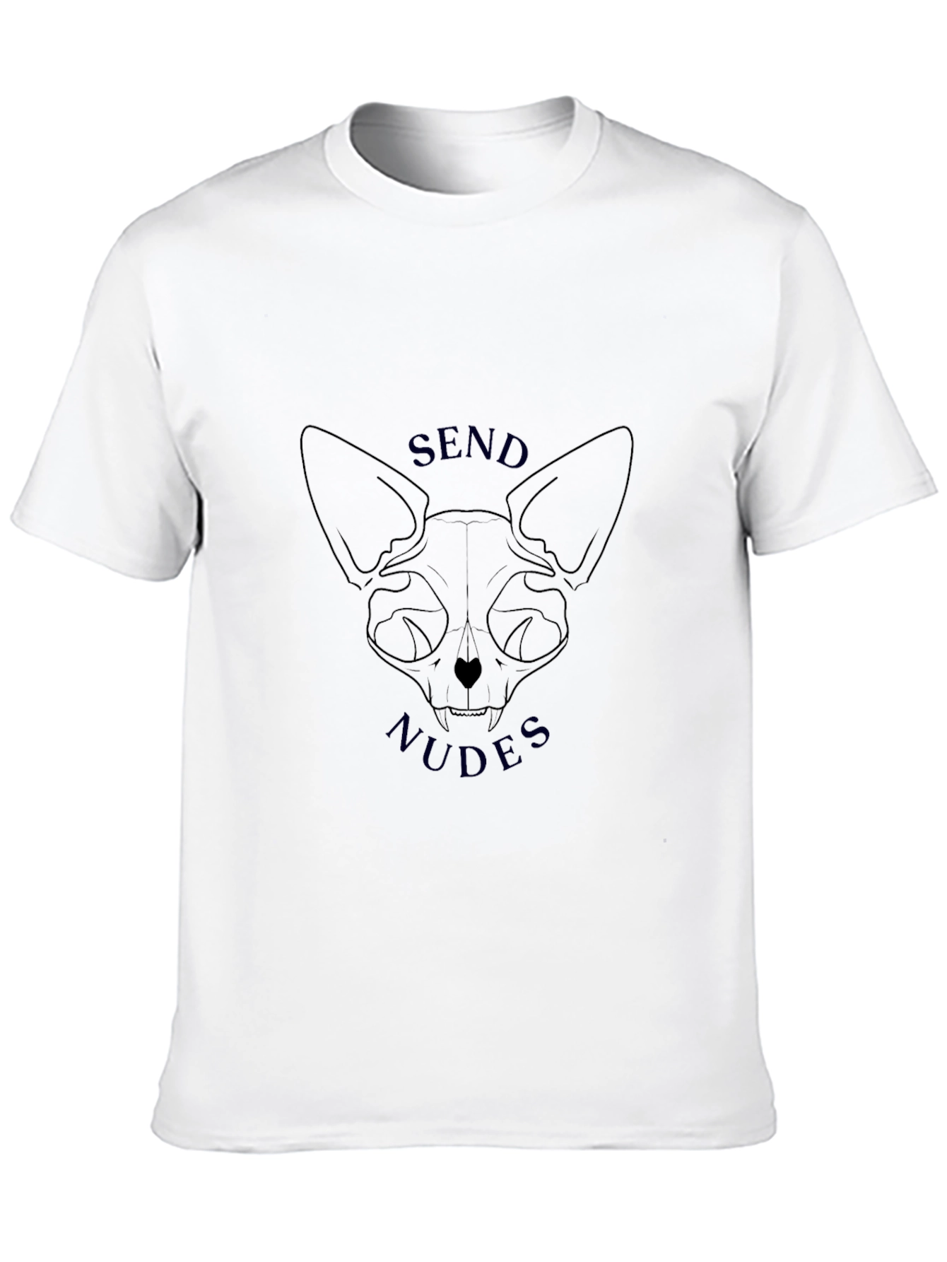 Send Nudes Sphinx Cat T-Shirt
