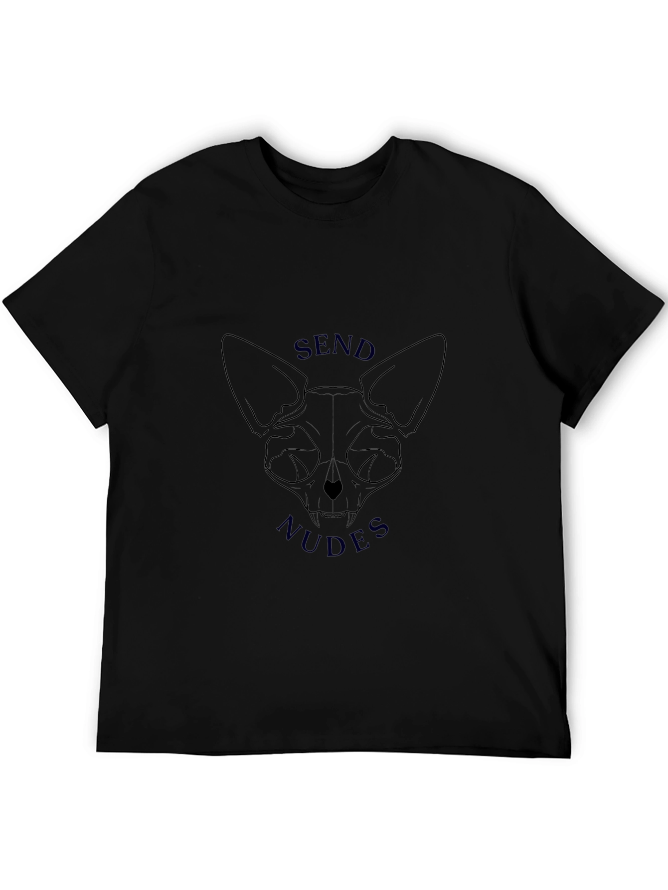 Send Nudes Sphinx Cat T-Shirt