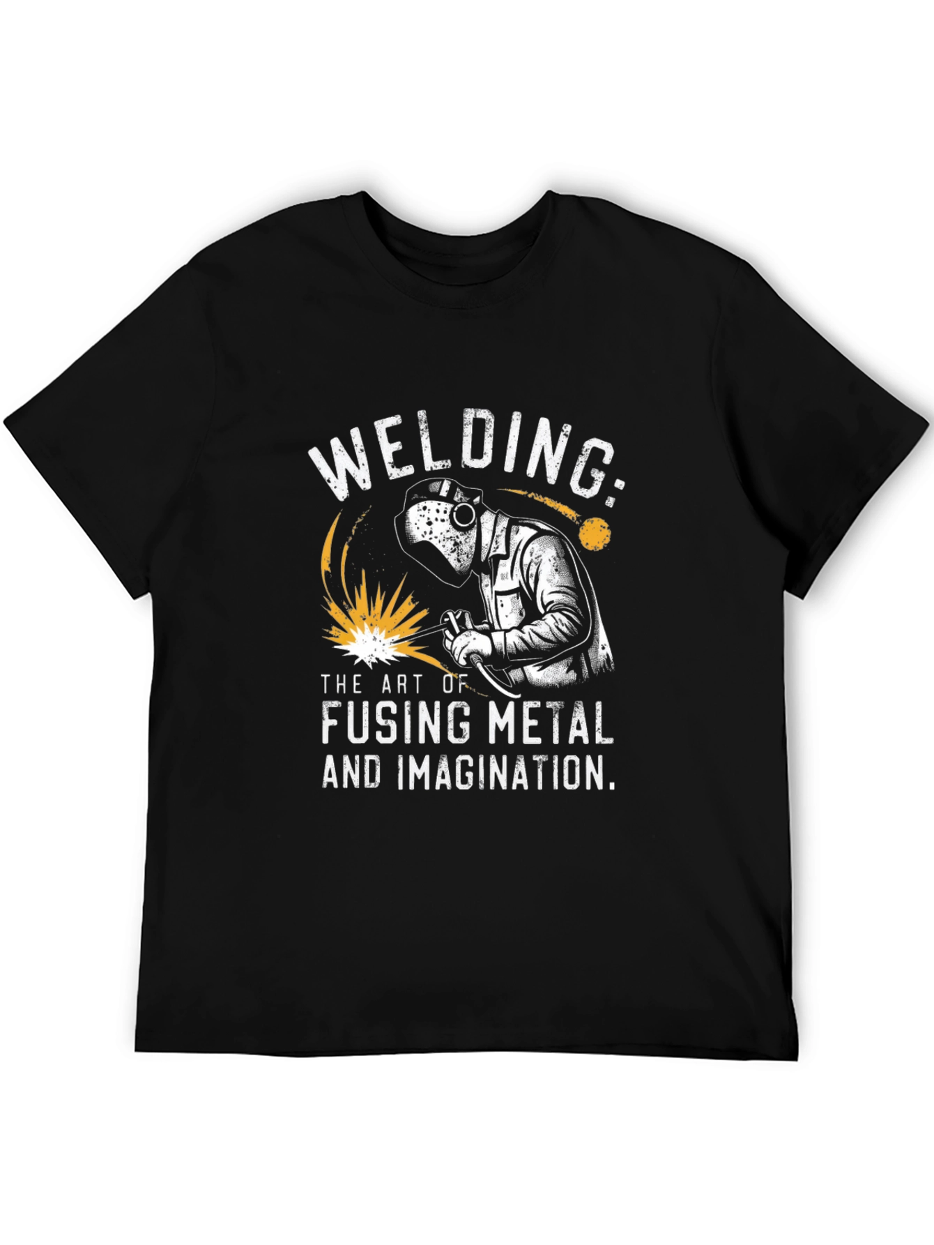 Welding T-Shirt: Art of Fusing Metal & Imagination