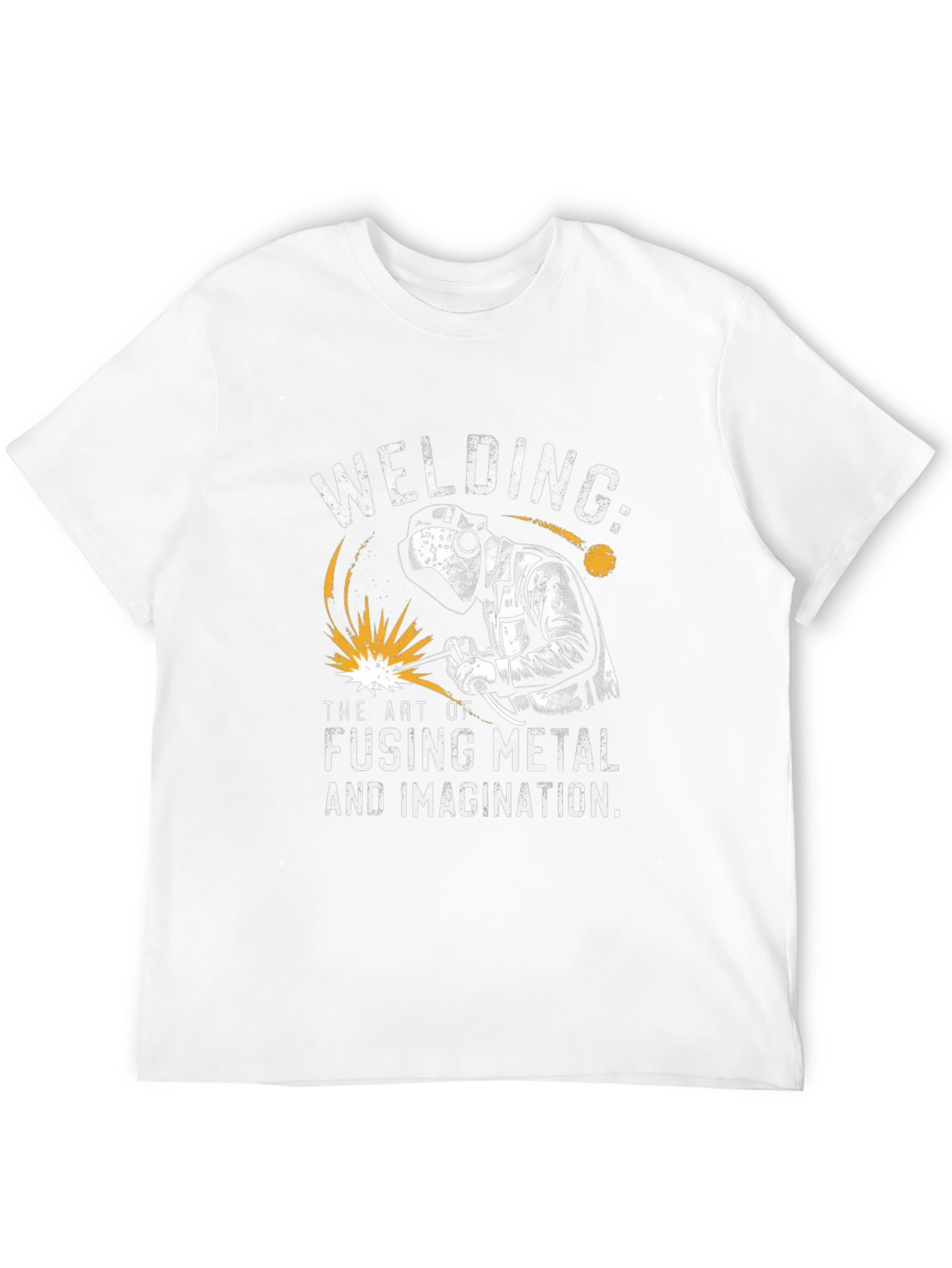 Welding T-Shirt: Art of Fusing Metal & Imagination