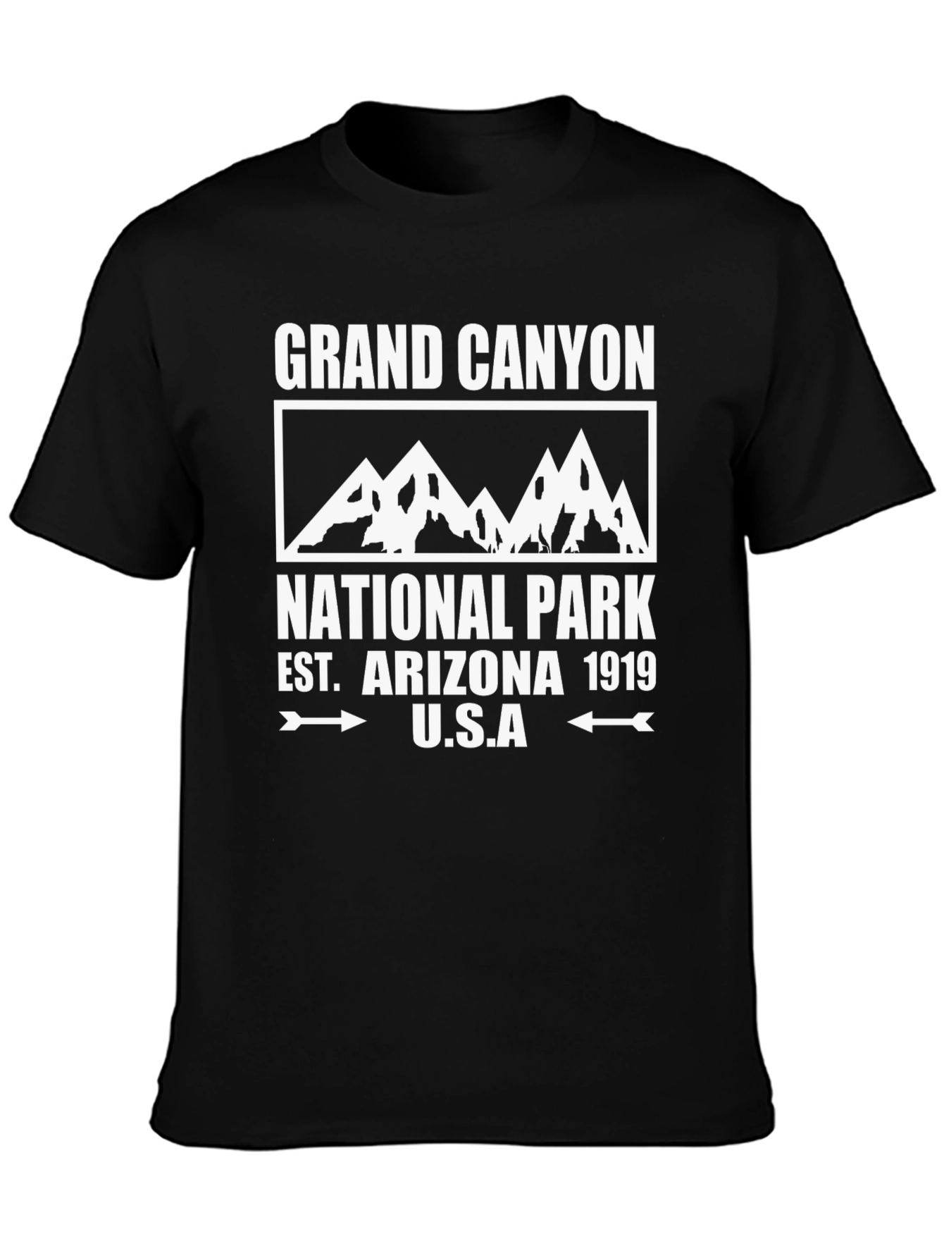 Grand Canyon National Park Black T-Shirt