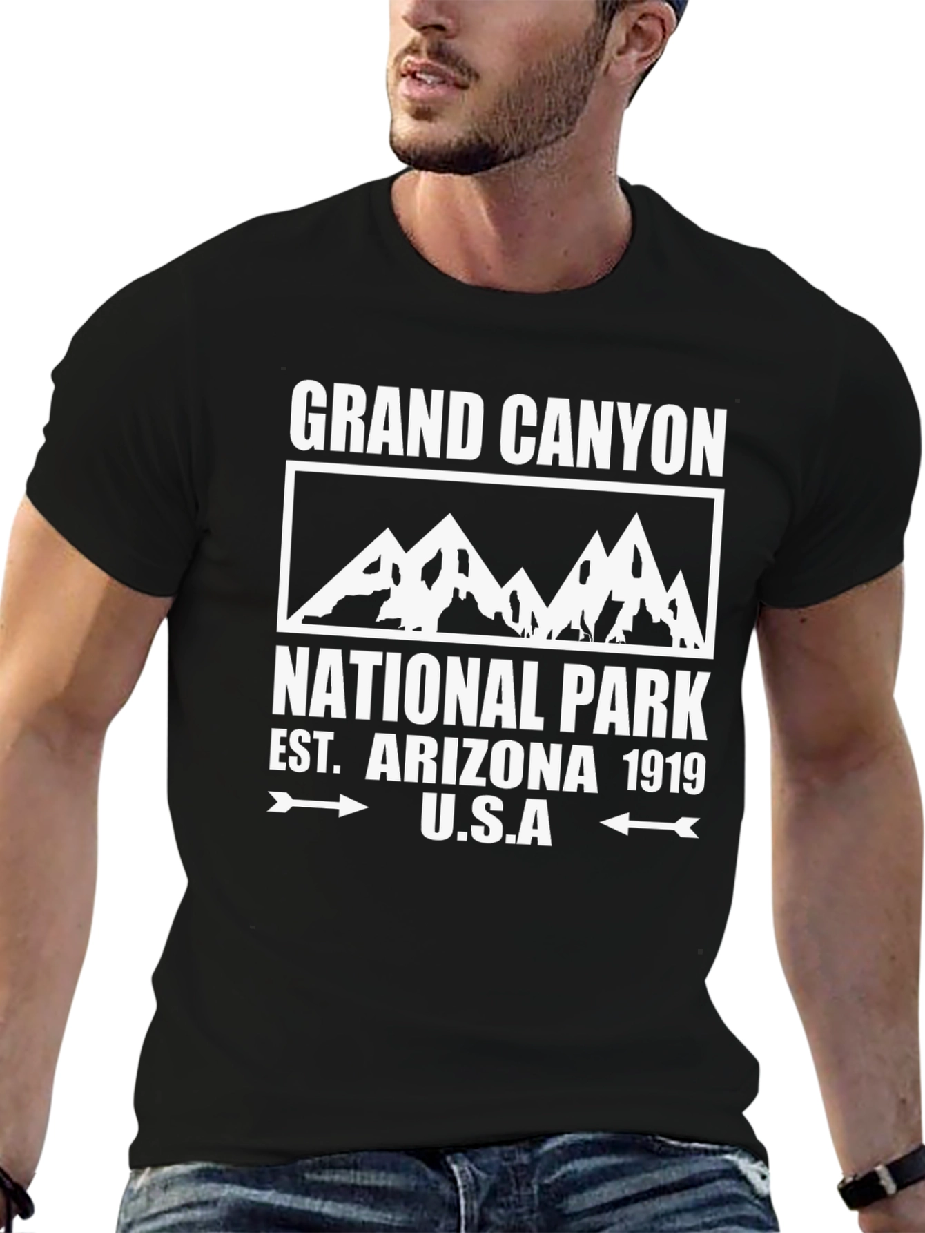 Grand Canyon National Park Black T-Shirt