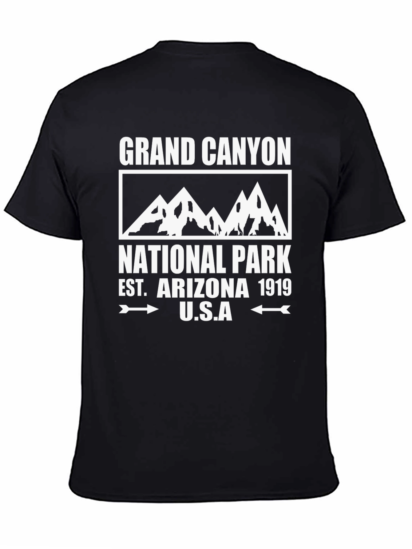 Grand Canyon National Park Black T-Shirt