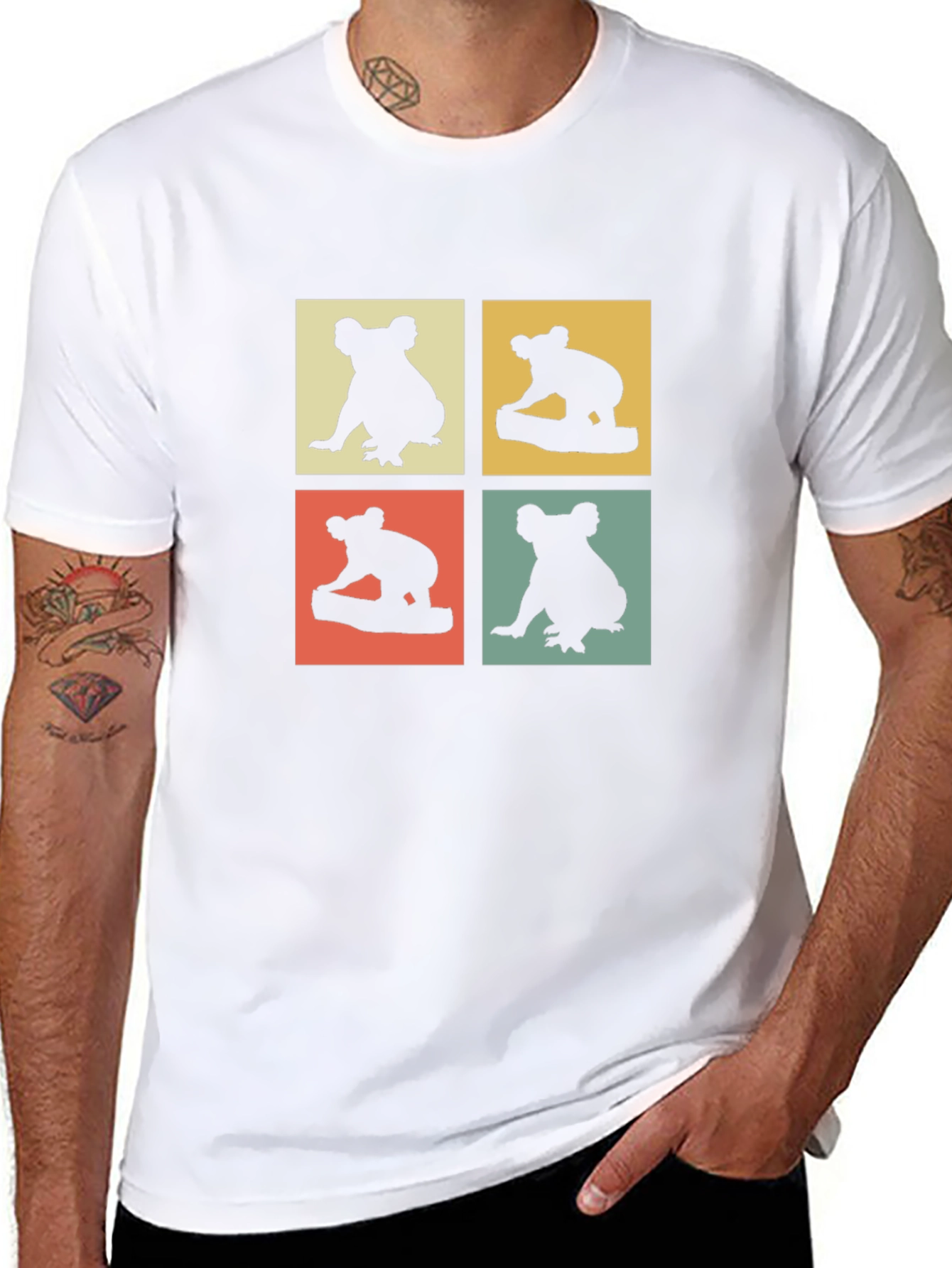Retro Koala Bear Graphic Tee