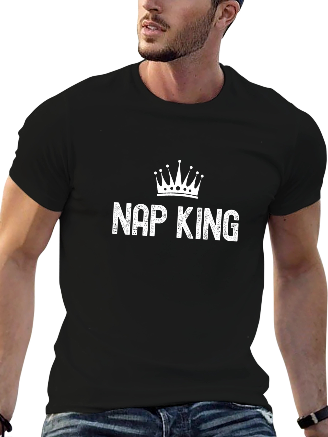 Nap King Graphic T-Shirt - Relax in Style!