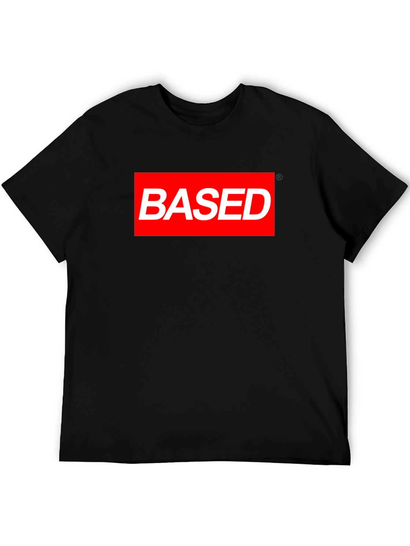 Based Red Box Black T-Shirt