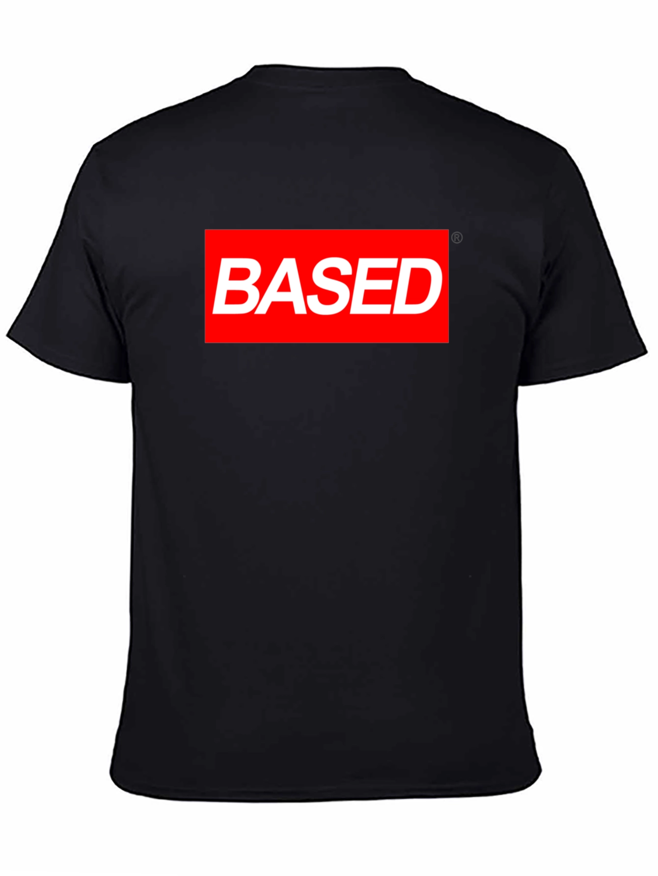 Based Red Box Black T-Shirt