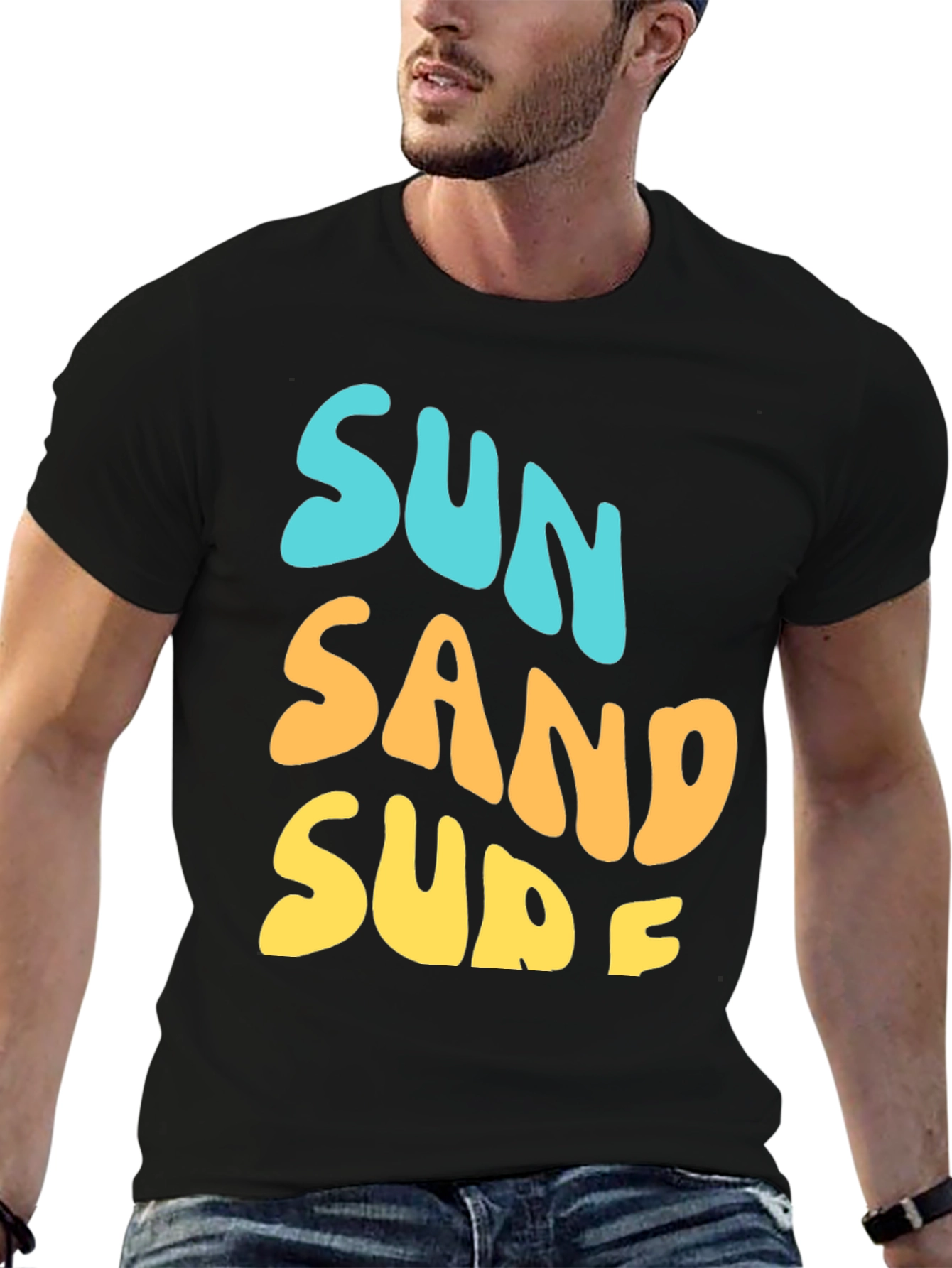 Sun Sand Surf Retro T-Shirt