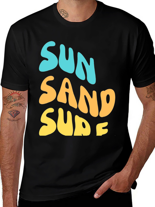 Sun Sand Surf Retro T-Shirt