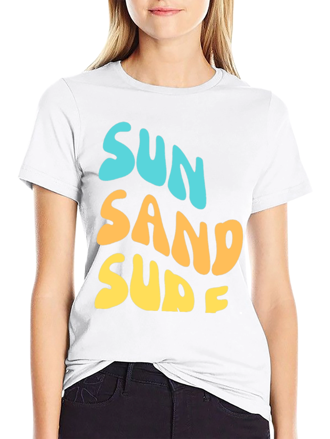 Sun Sand Surf Retro T-Shirt