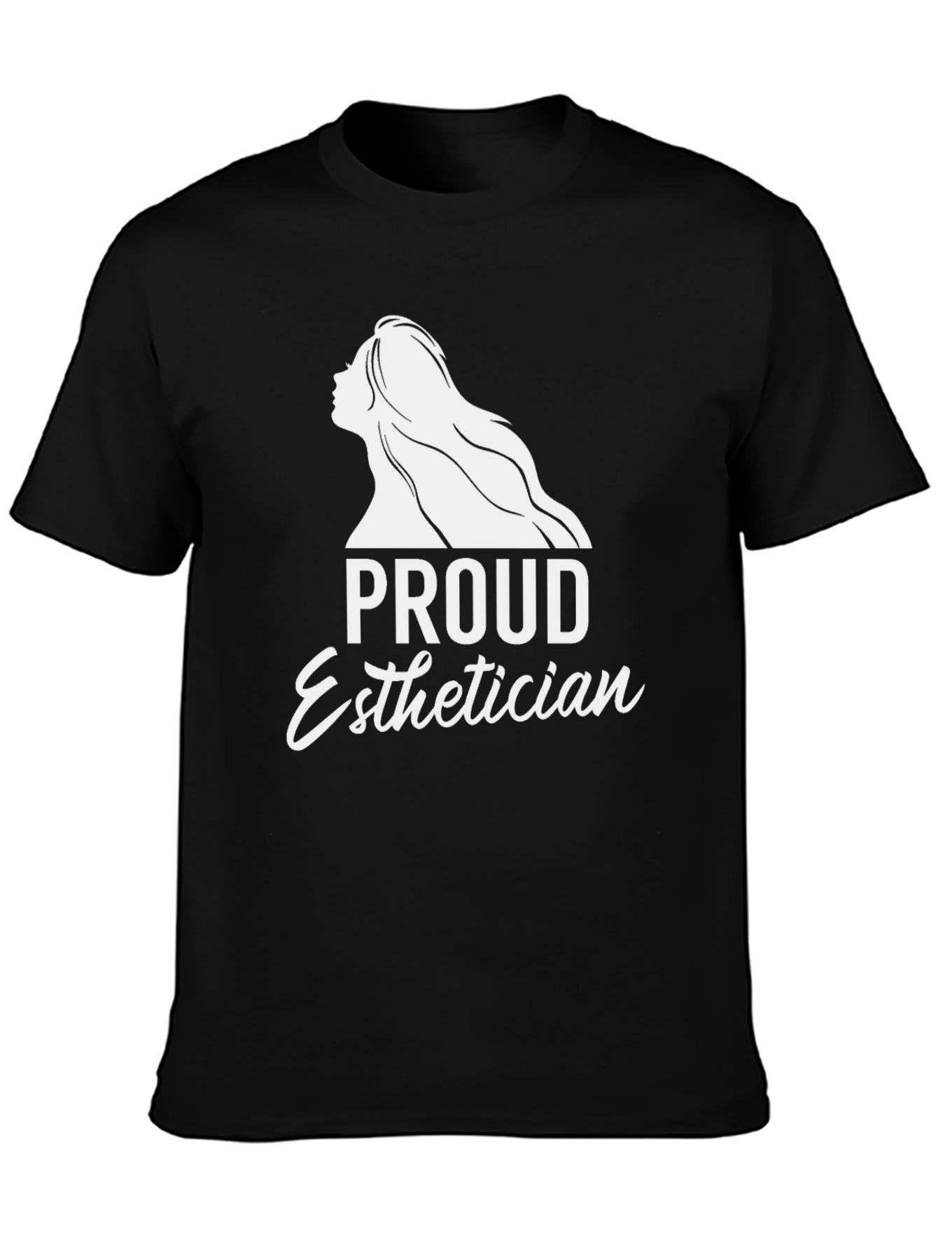 Proud Esthetician Graphic Tee - Black Unisex T-Shirt