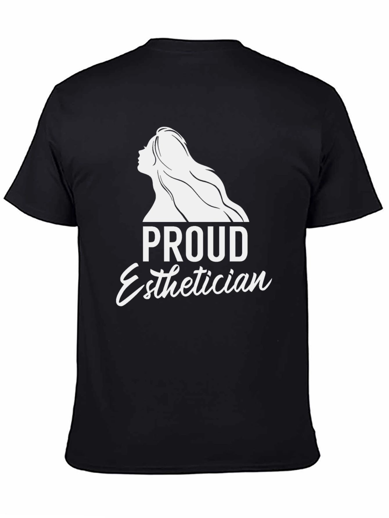 Proud Esthetician Graphic Tee - Black Unisex T-Shirt