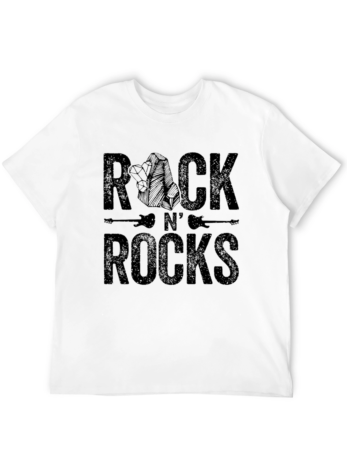 Rock N Rocks Graphic Print T-Shirt