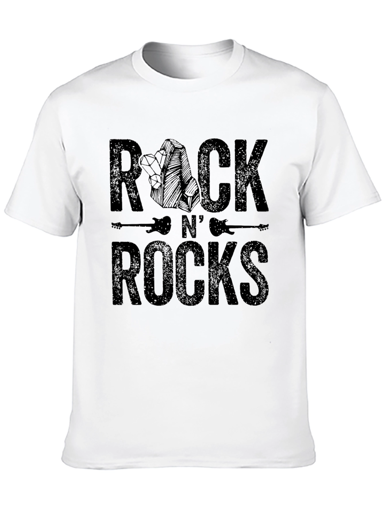 Rock N Rocks Graphic Print T-Shirt