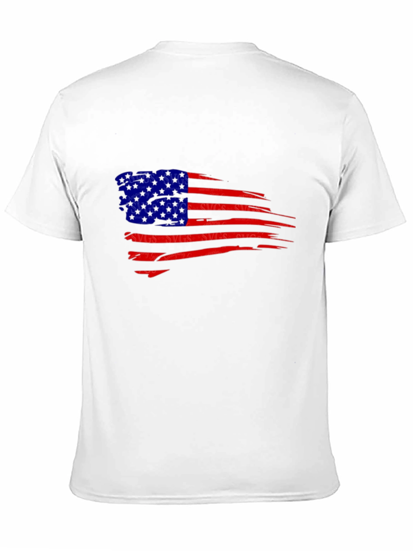 American Flag Graphic Tee - Patriotic Style