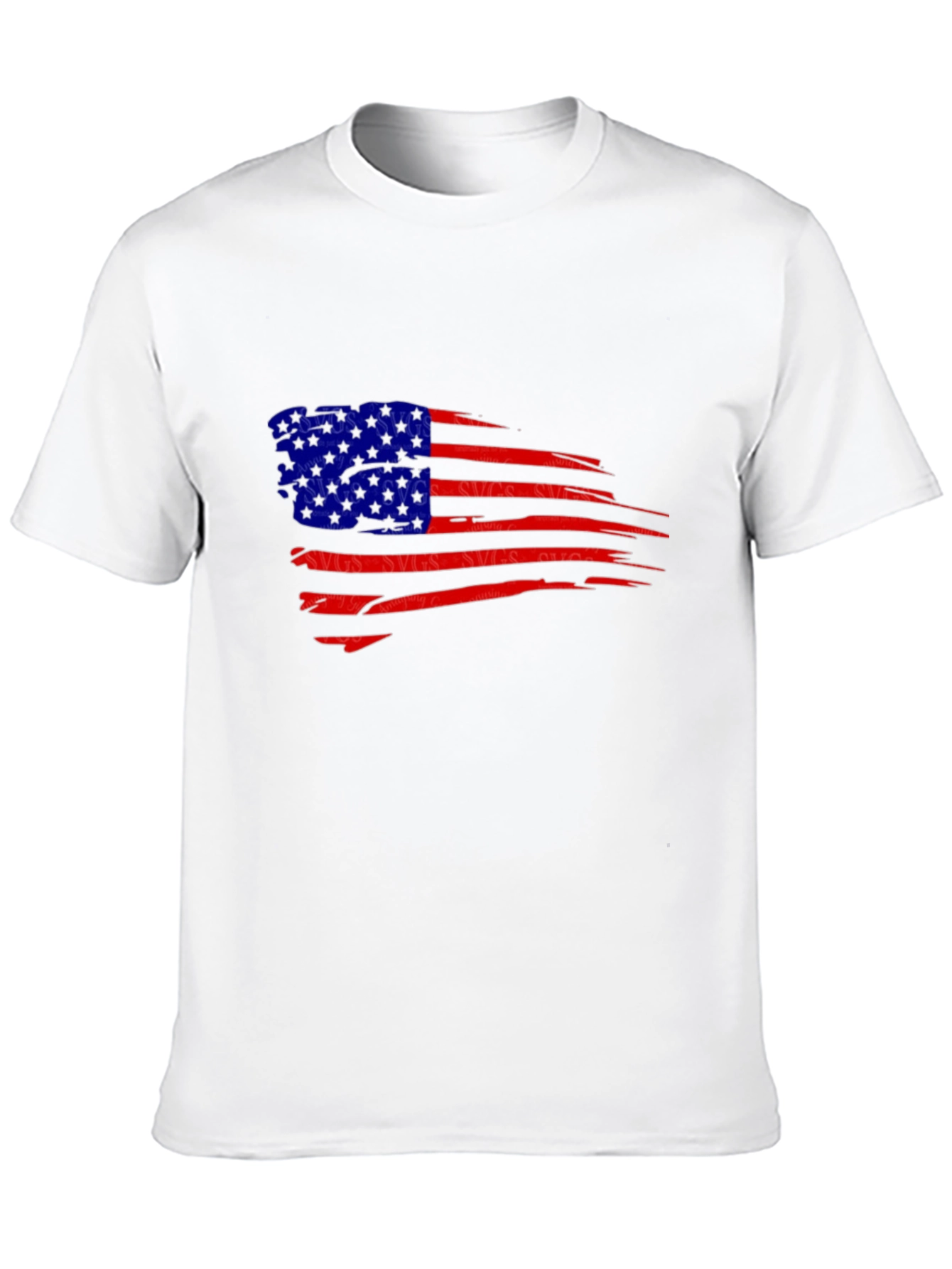 American Flag Graphic Tee - Patriotic Style