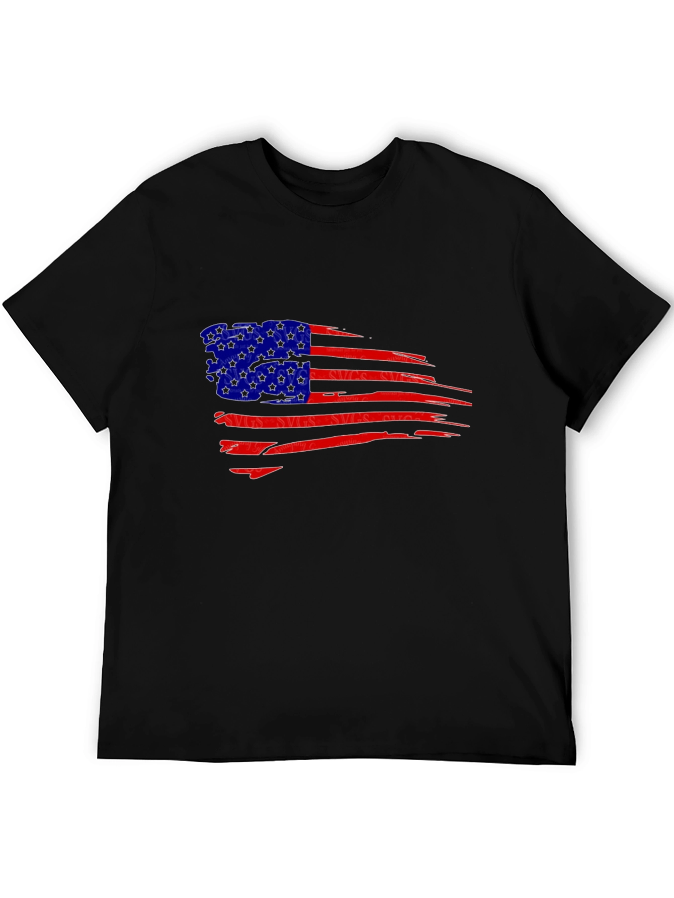 American Flag Graphic Tee - Patriotic Style