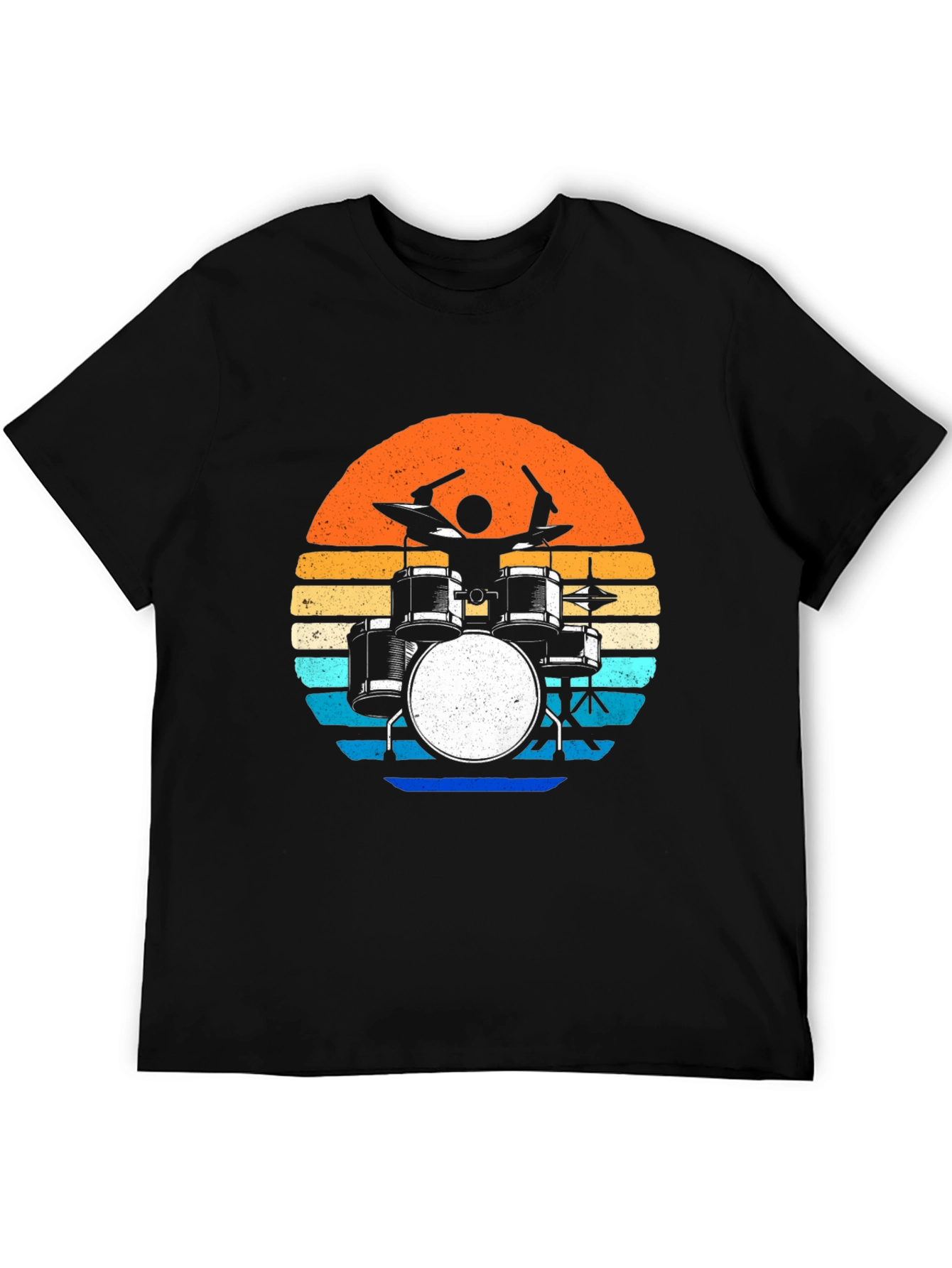 Retro Drum Set T-Shirt
