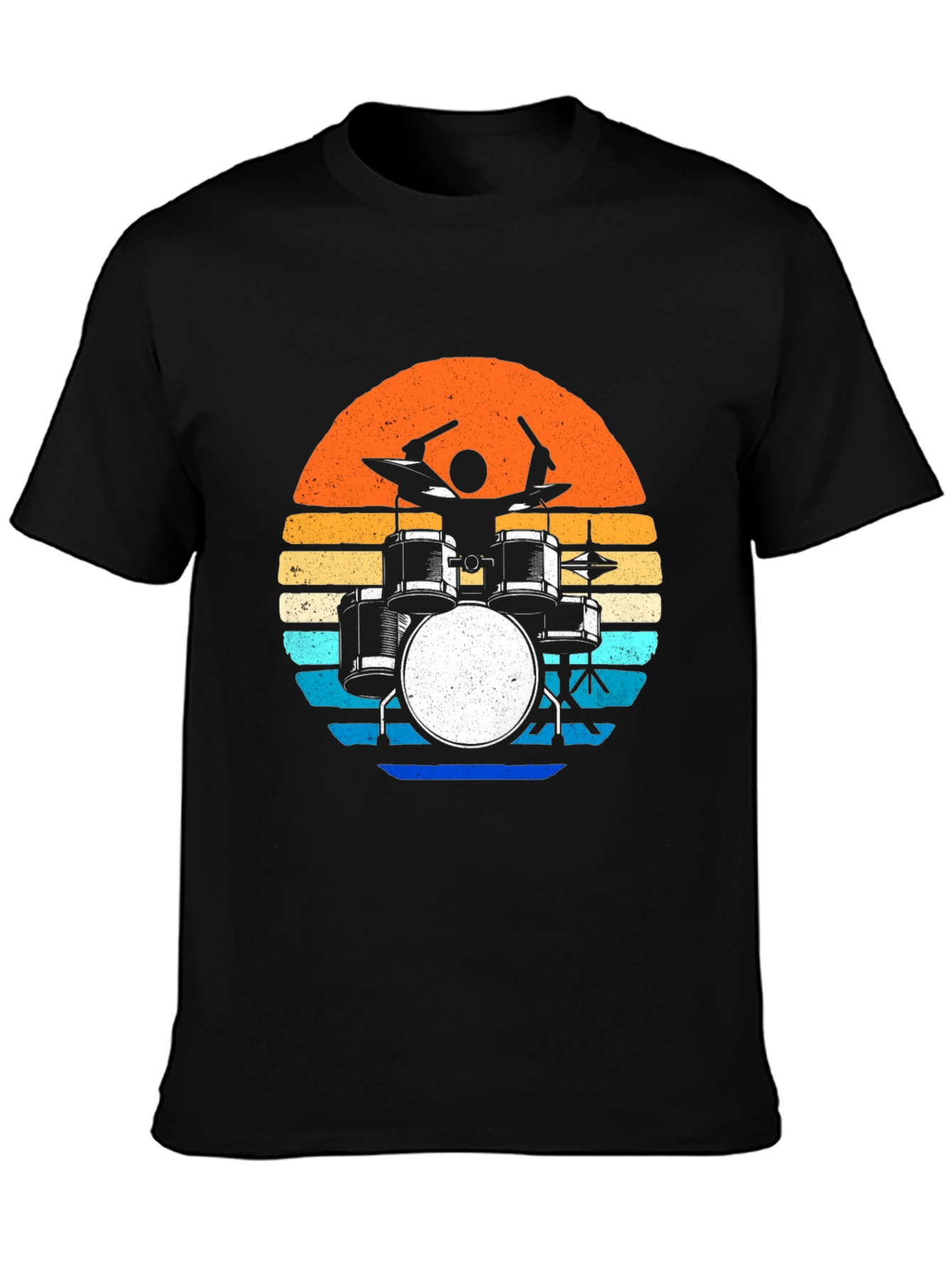 Retro Drum Set T-Shirt