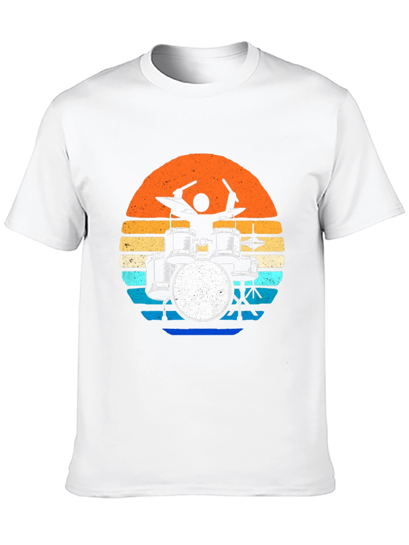 Retro Drum Set T-Shirt