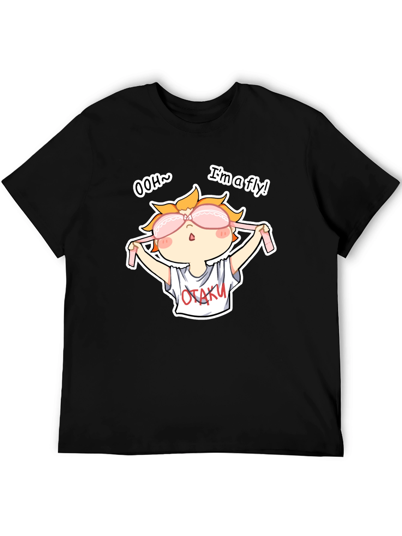 OTAKU Anime Sleep Mask T-Shirt