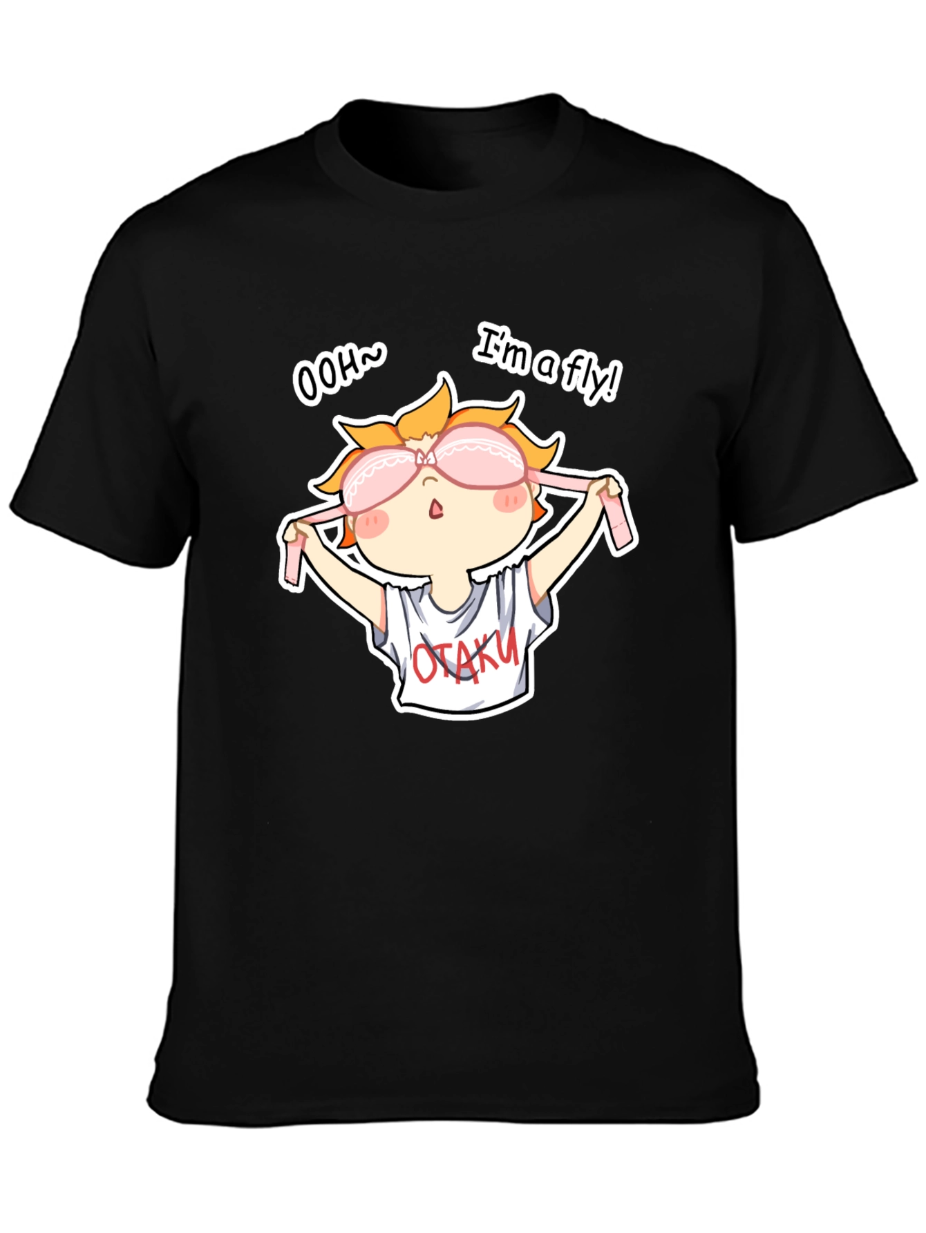OTAKU Anime Sleep Mask T-Shirt