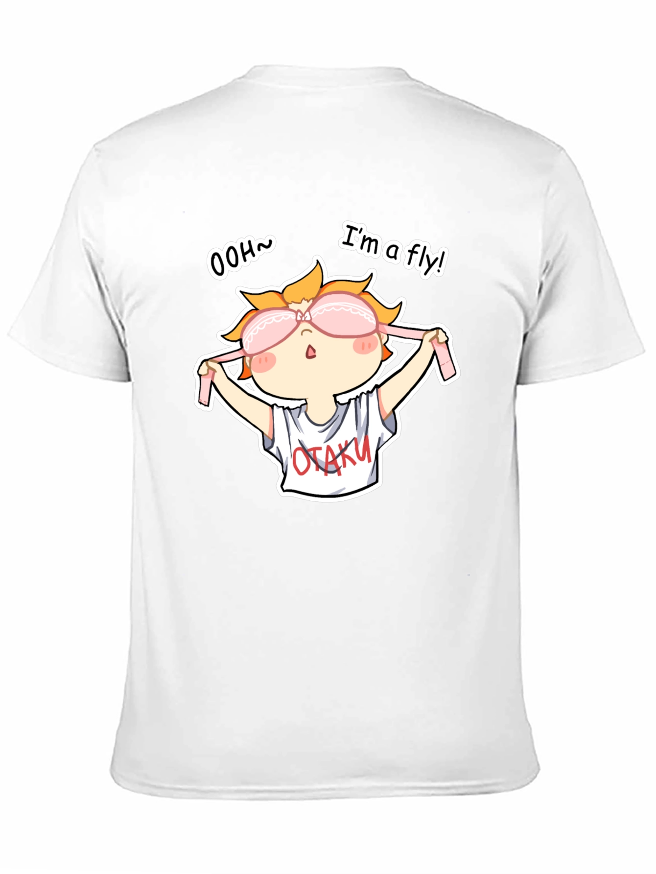 OTAKU Anime Sleep Mask T-Shirt