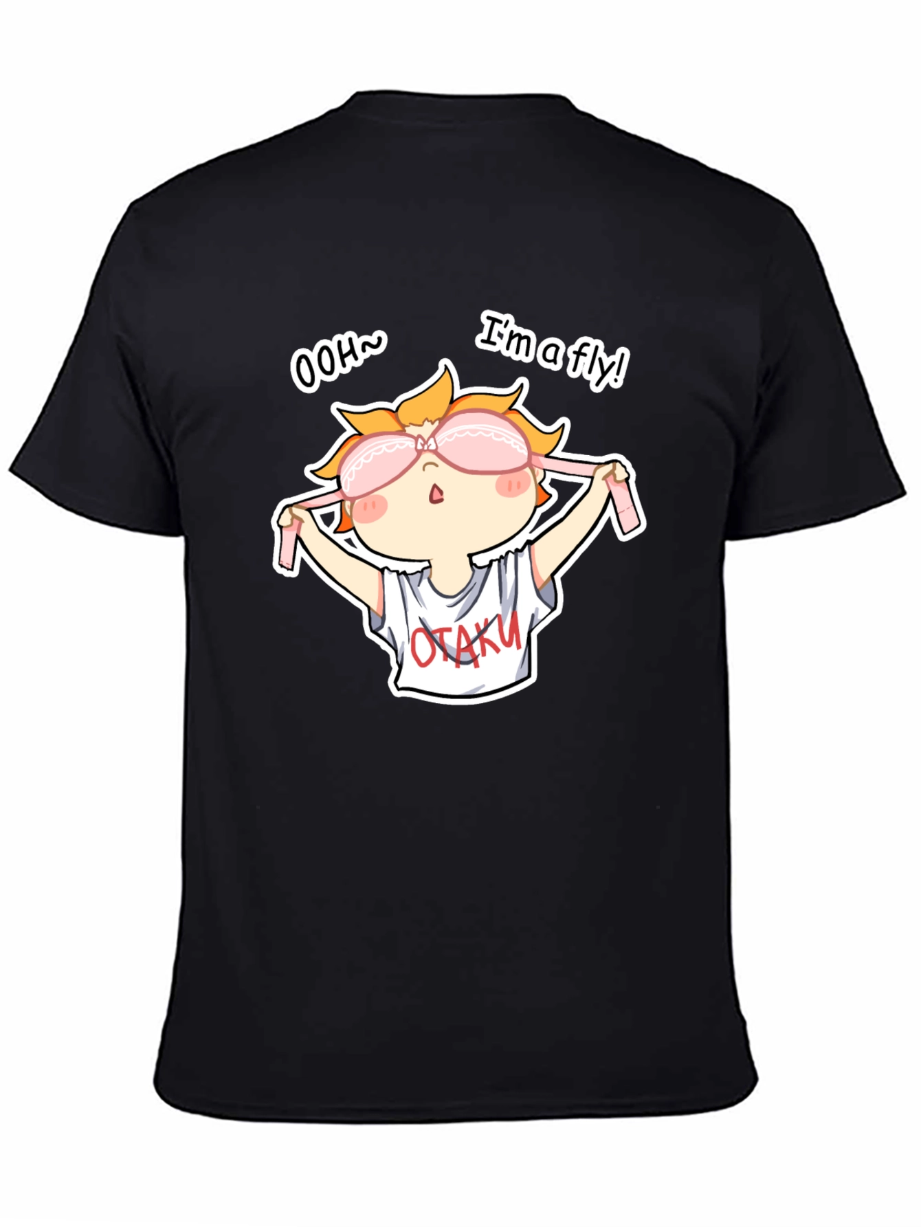 OTAKU Anime Sleep Mask T-Shirt