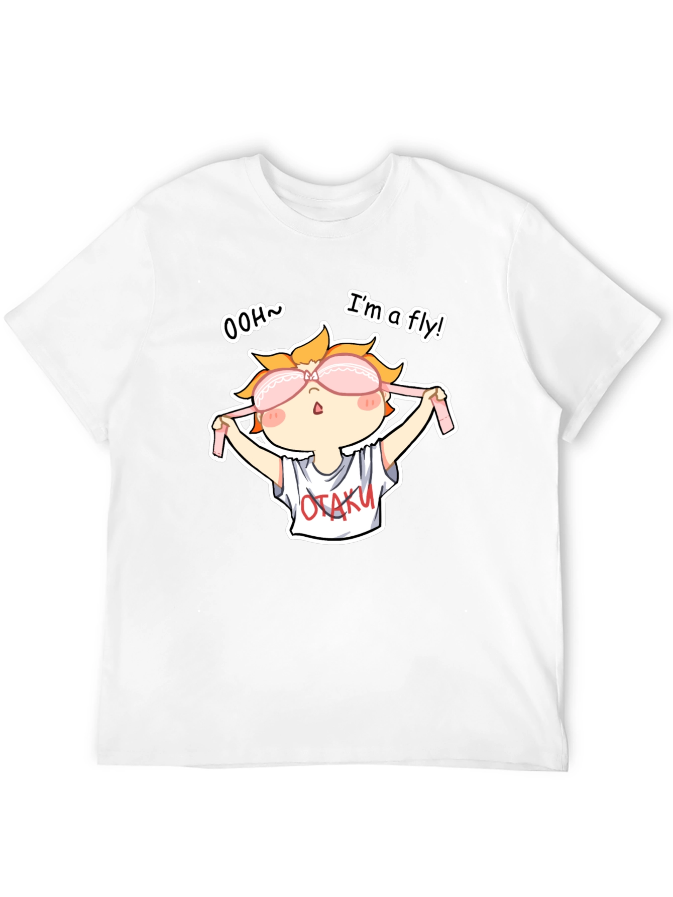 OTAKU Anime Sleep Mask T-Shirt