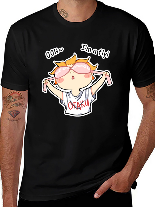 OTAKU Anime Sleep Mask T-Shirt