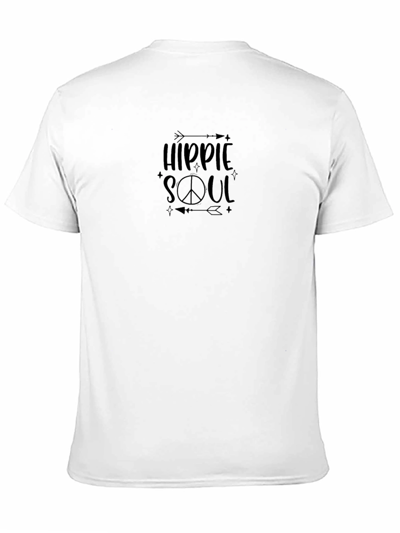 Hippie Soul Graphic Tee - Black