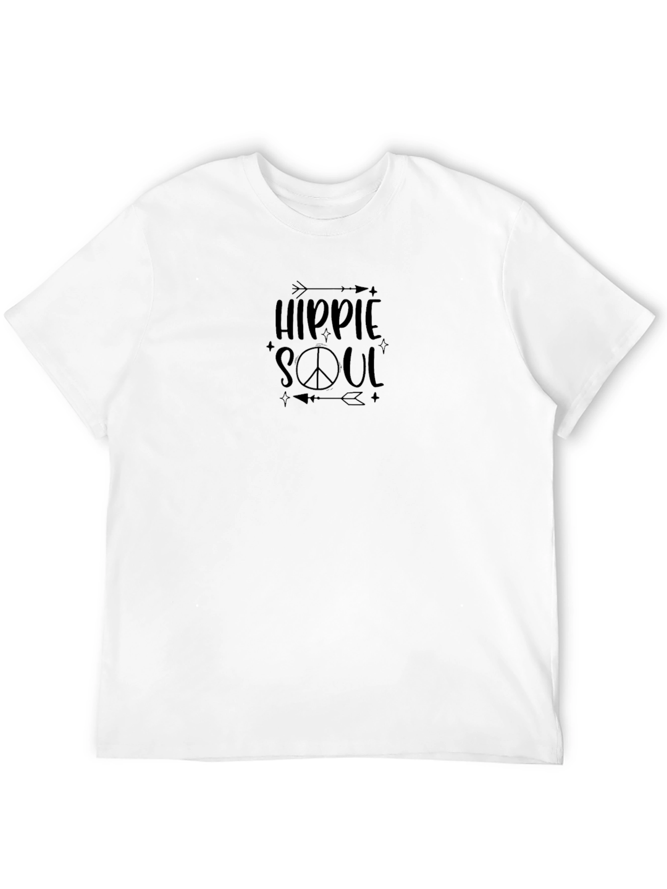 Hippie Soul Graphic Tee - Black