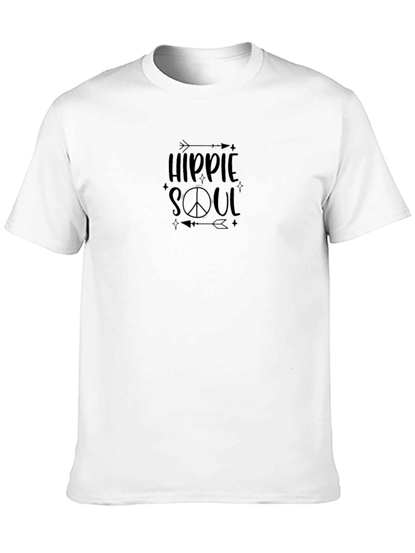 Hippie Soul Graphic Tee - Black
