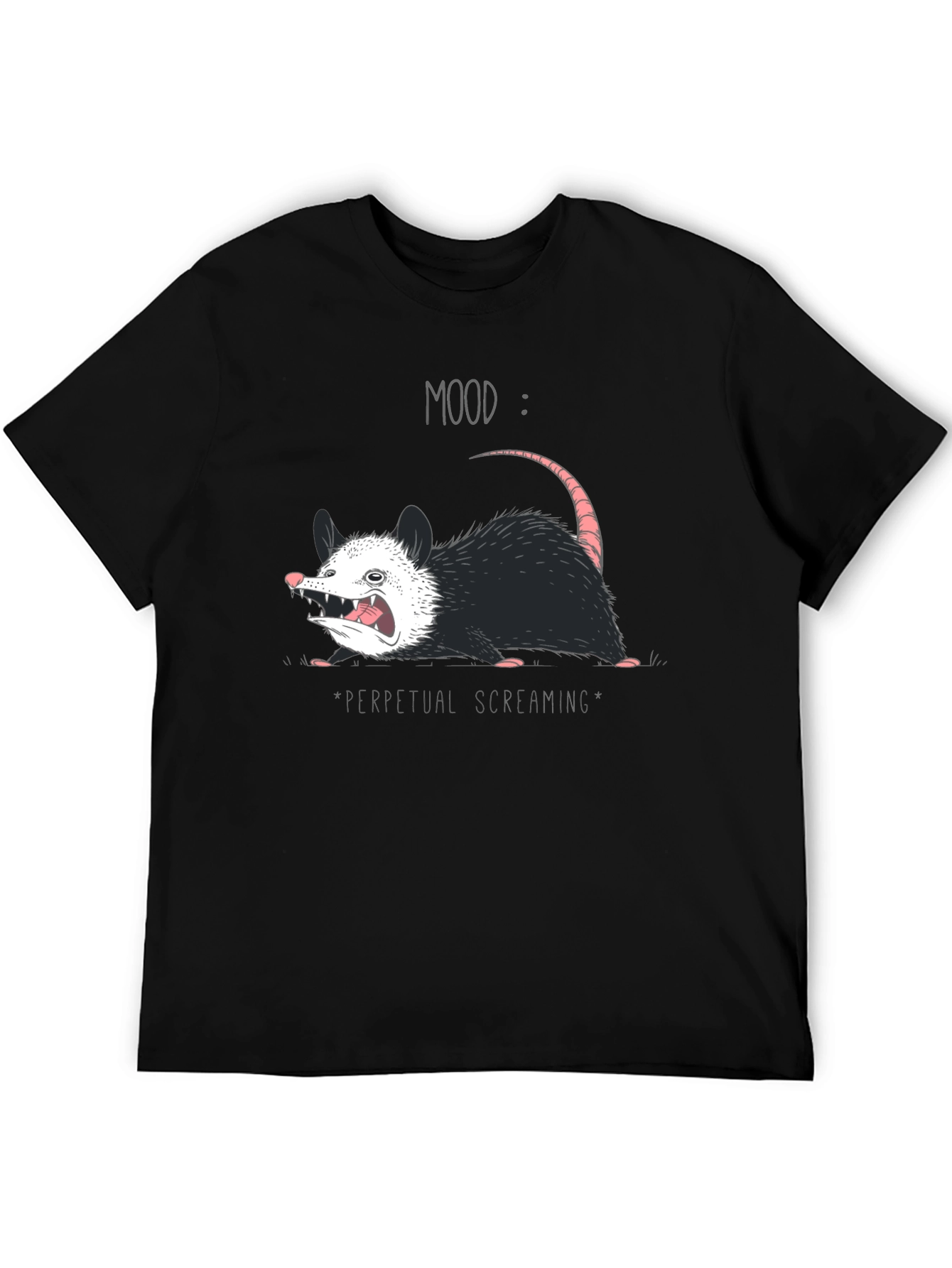 Mood Perpetual Screaming Opossum T-Shirt