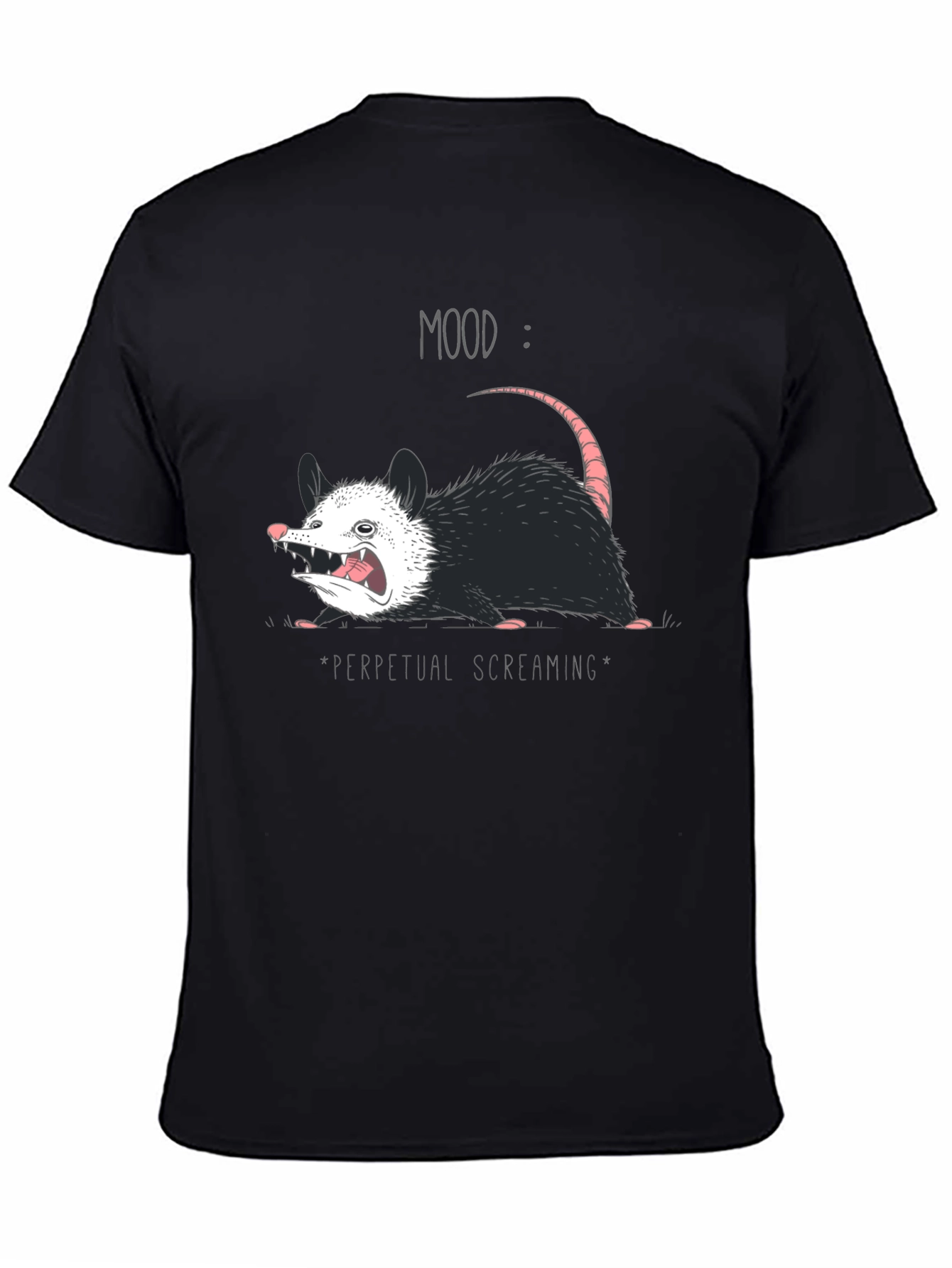 Mood Perpetual Screaming Opossum T-Shirt